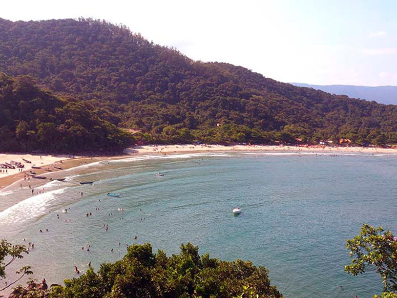 Trilha da Prainha Branca rumo ao paraíso