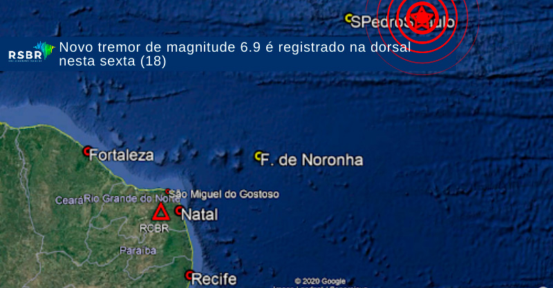 Terremoto de 6,9 em Fernando de Noronha