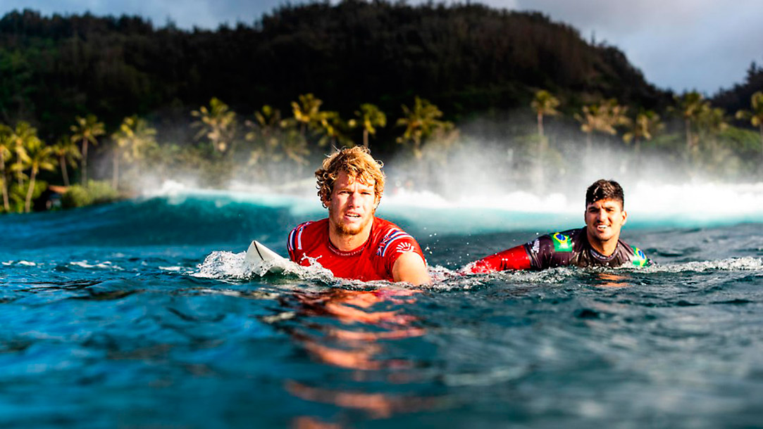 John John é vice-campeão em Pipeline