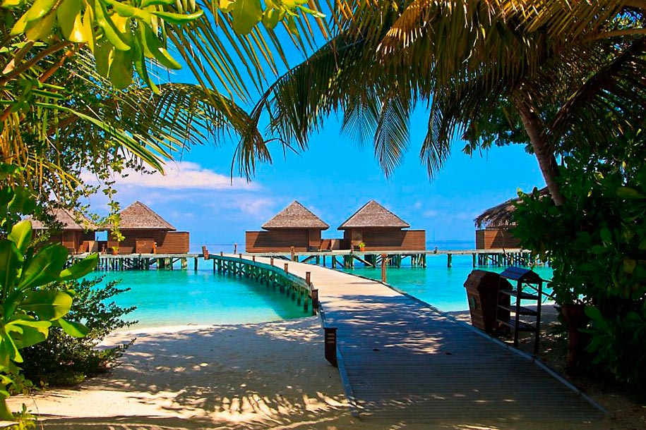 Ilhas Maldivas que encanta