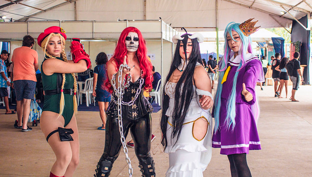 Concurso de COSPLAY na Arena Praia