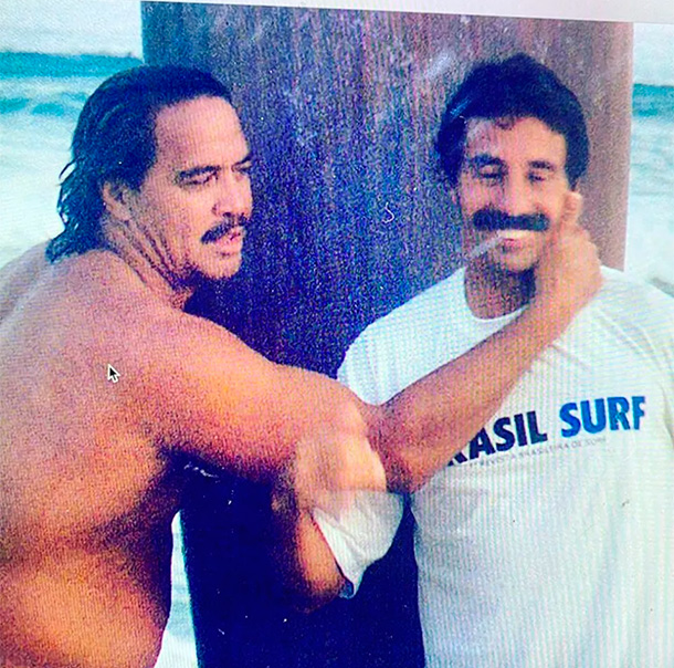 Rico de Souza embaixador do surfe brasileiro