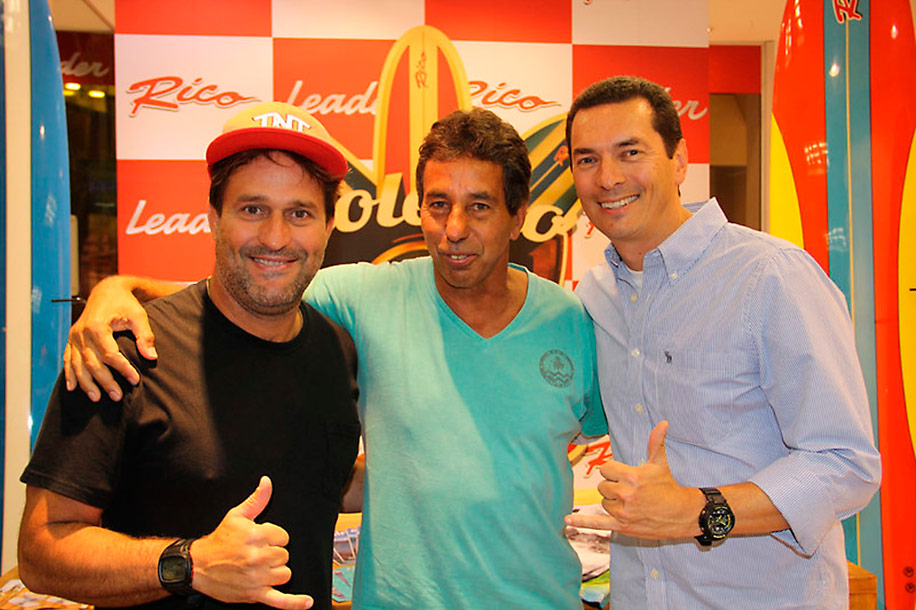 Rico de Souza embaixador do surfe brasileiro