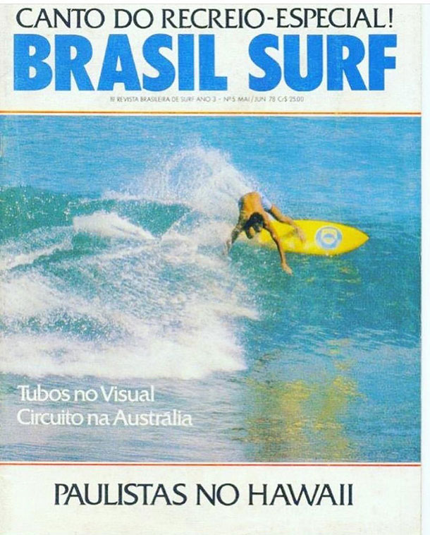 Rico de Souza embaixador do surfe brasileiro