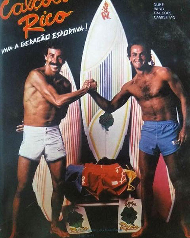 Rico de Souza embaixador do surfe brasileiro