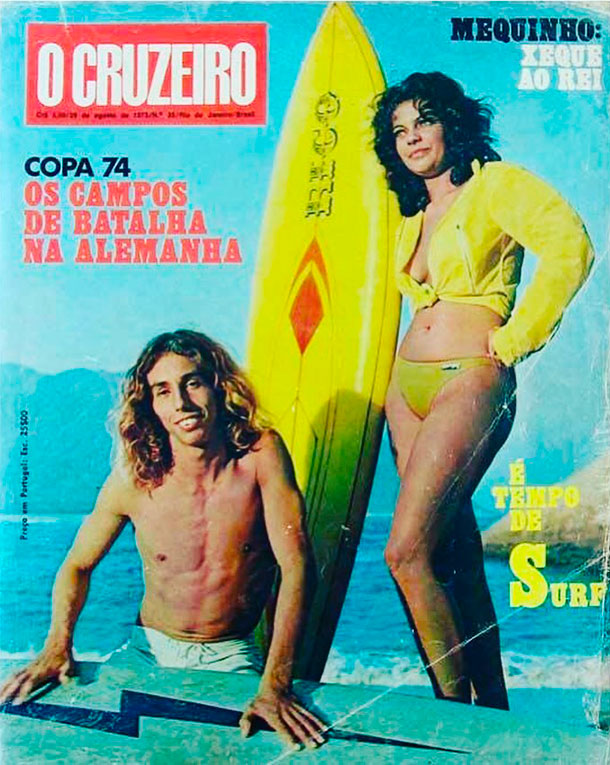 Rico de Souza embaixador do surfe brasileiro