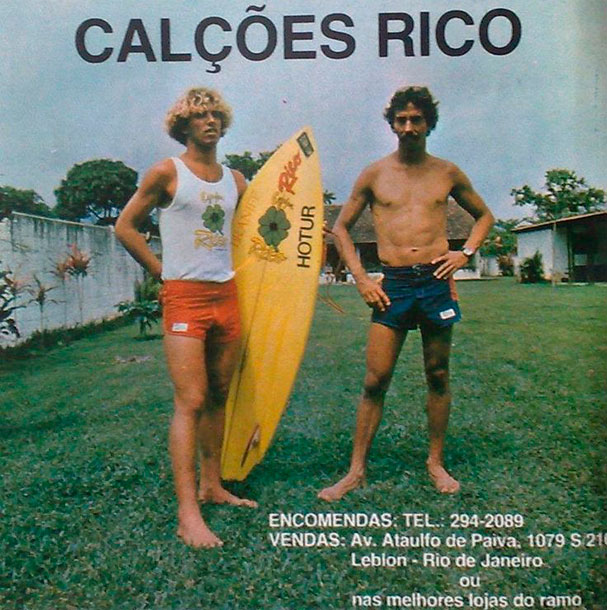 Rico de Souza embaixador do surfe brasileiro