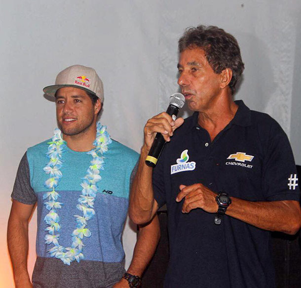 Rico de Souza embaixador do surfe brasileiro