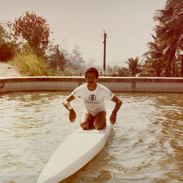 Rico de Souza embaixador do surfe brasileiro