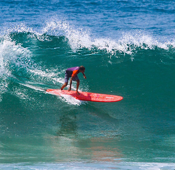 Rico de Souza embaixador do surfe brasileiro