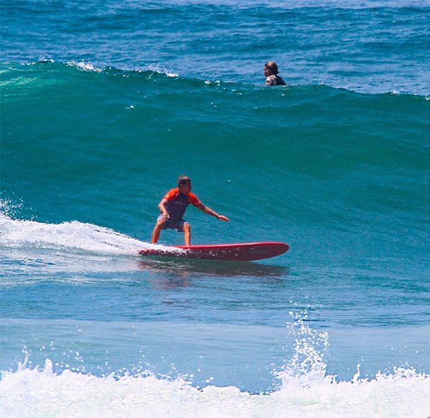 Rico de Souza embaixador do surfe brasileiro