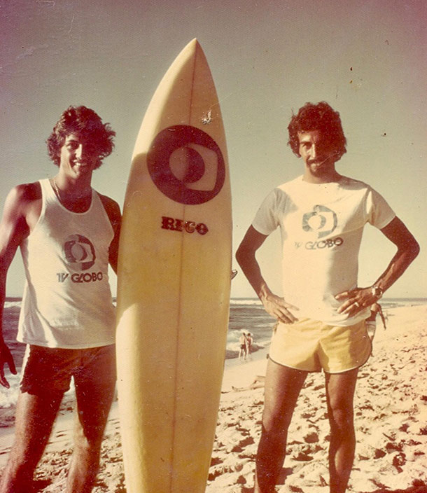 Rico de Souza embaixador do surfe brasileiro