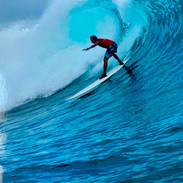 Rico de Souza embaixador do surfe brasileiro