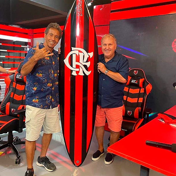 Rico de Souza embaixador do surfe brasileiro