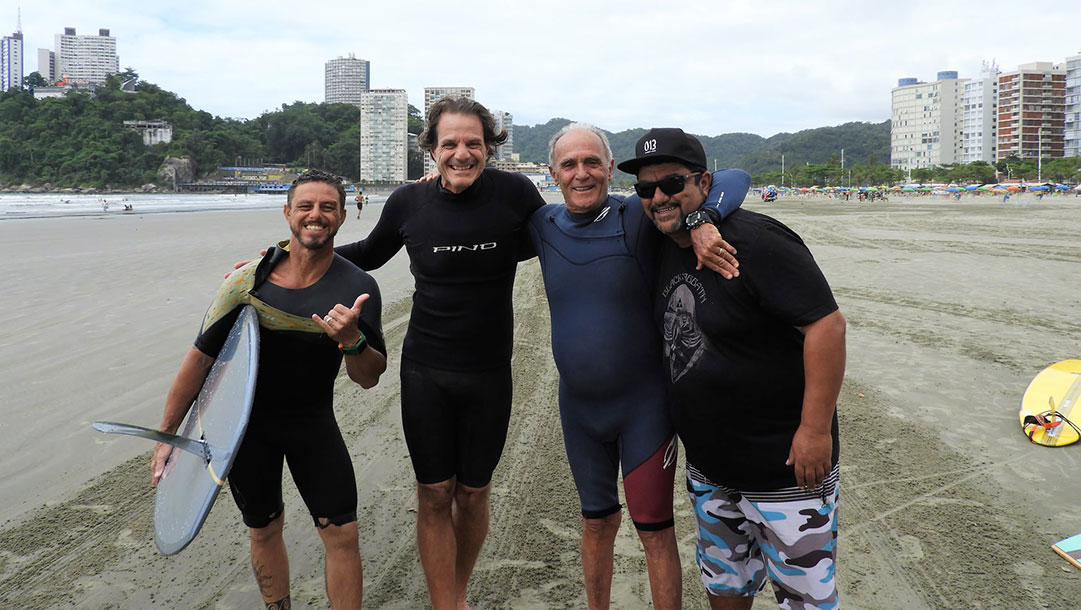 Chico Paioli longboard sem idade