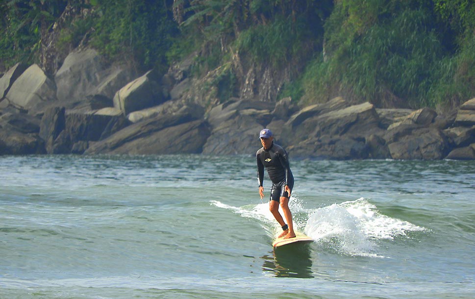 Chico Paioli longboard sem idade
