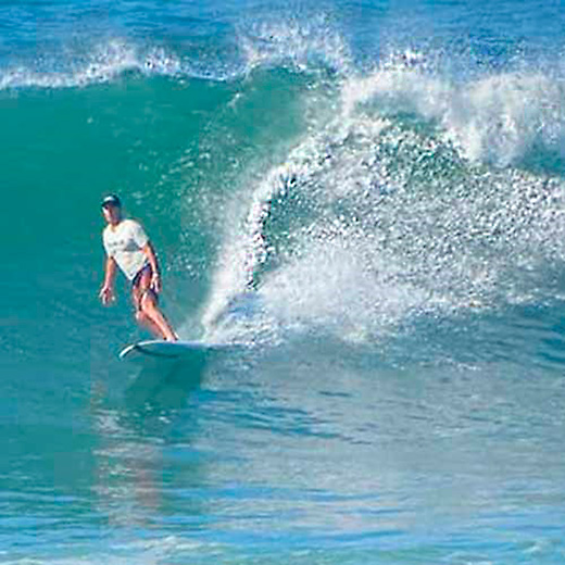 Chico Paioli longboard sem idade