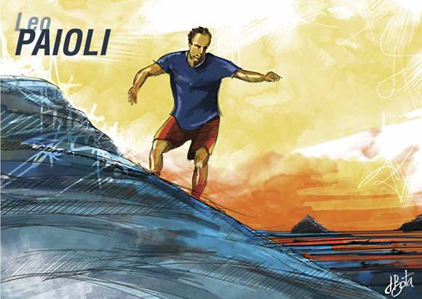 Chico Paioli longboard sem idade