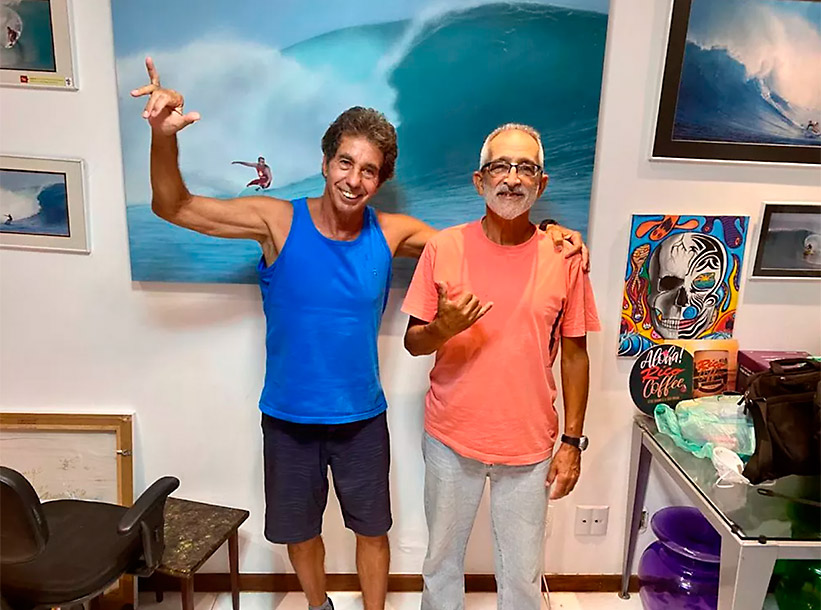 Chico Paioli longboard sem idade