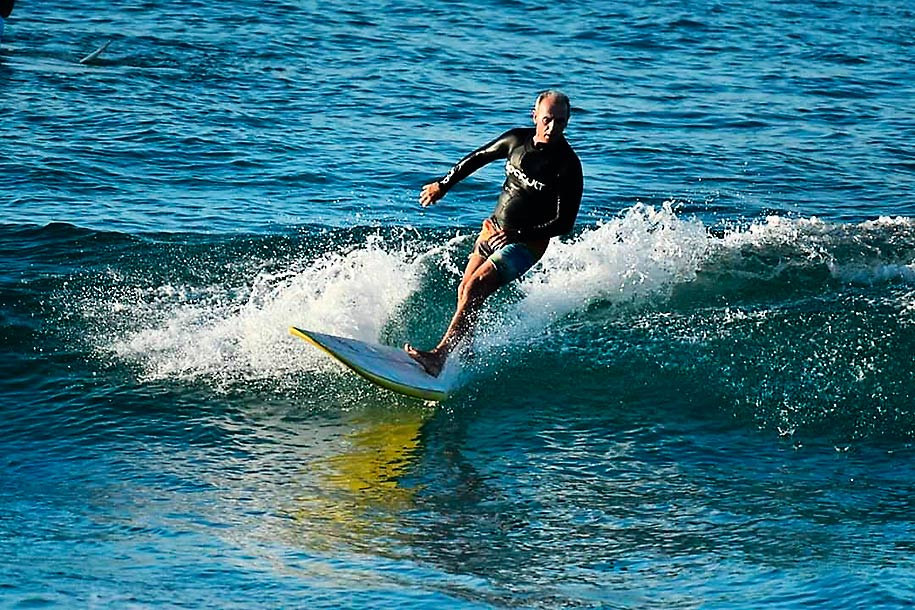Chico Paioli longboard sem idade