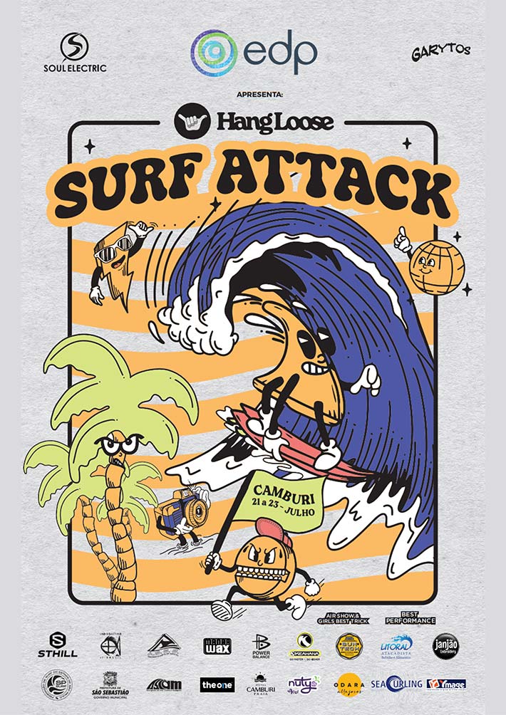 Segunda etapa do Hang Loose Surf Attack 2023
