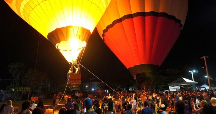 Festival Internacional de Balonismo no Guarujá