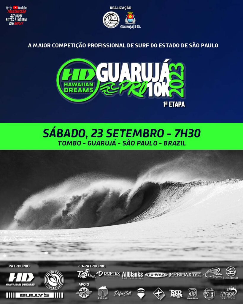 1ª etapa do HD Guarujá Pro 10K de Surf