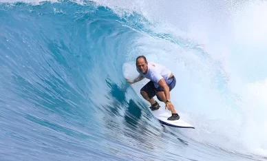 Flávio Caporali o artista plástico do surf