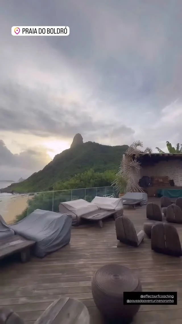 Aloha Direto de Fernando de Noronha @noclickcerto.oficial , registrando o paraíso das ondas...Sensacional...