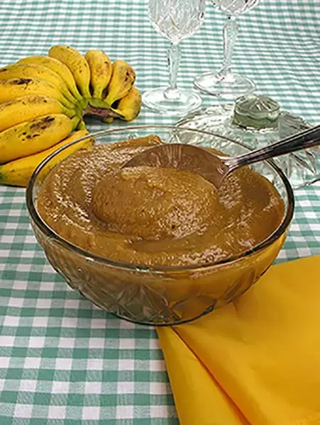 Doce de casca banana