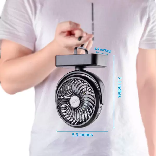 Ventilador para barracas de praia