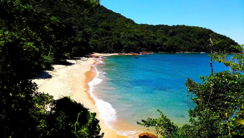 Trilha das 7 praias em Ubatuba