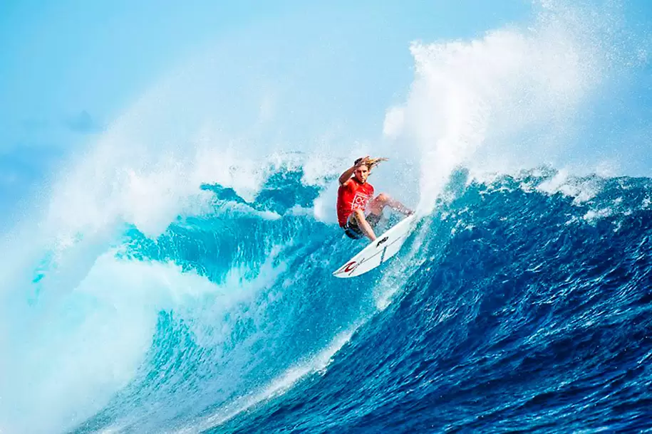 Tubarão persegue surfista