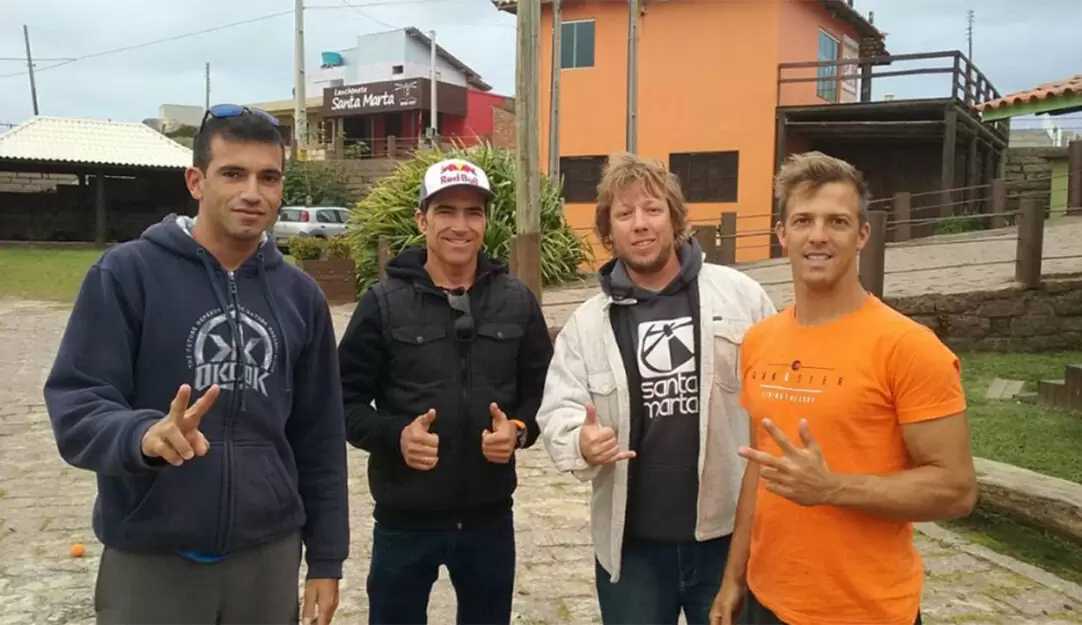 Thiago Jacaré local da laje da Jagua